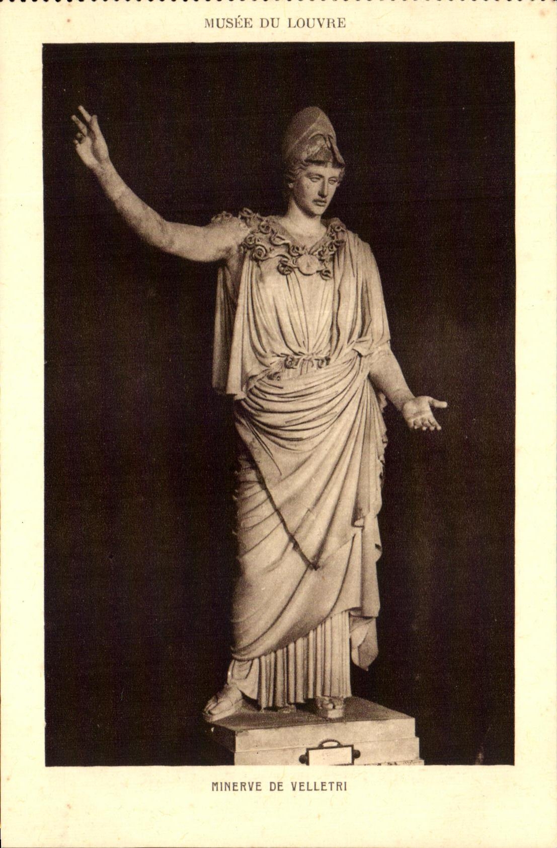 CPA Musee Du Louvre Minerve De Velletri