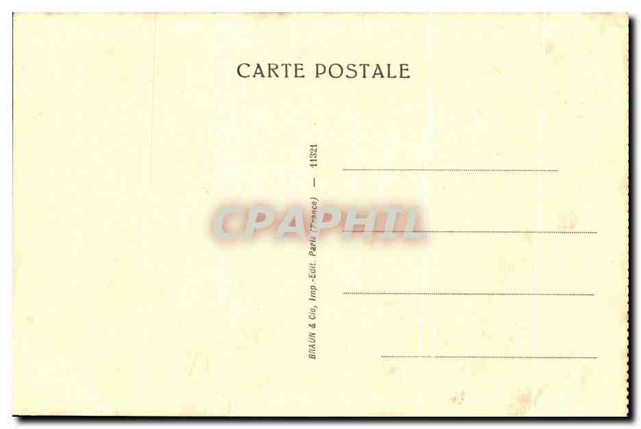 CPA Musee Du Louvre Ghirlandajo La visitation — Rückseite