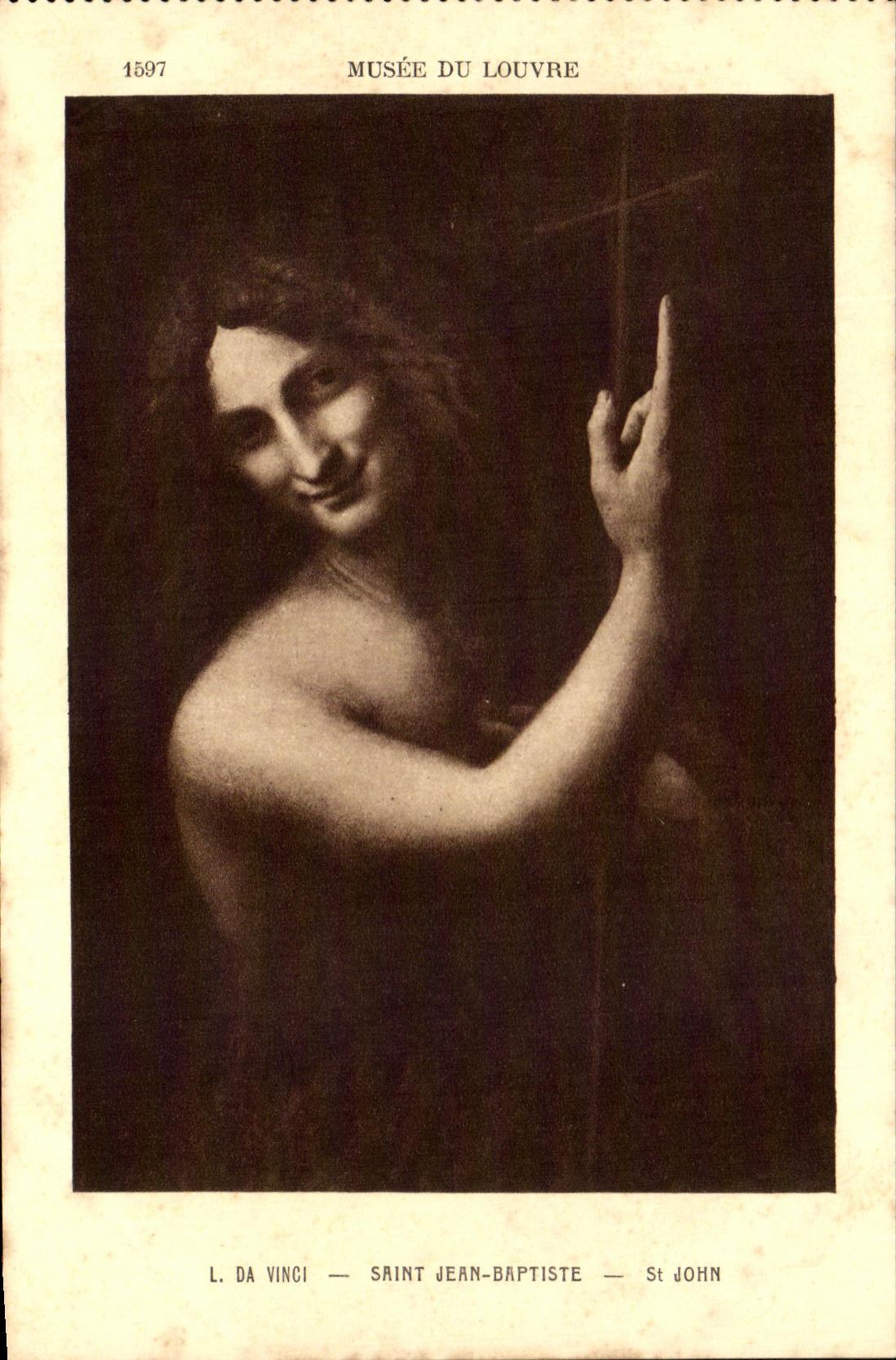 CPA Musee Du Louvre Saint Jean Baptiste