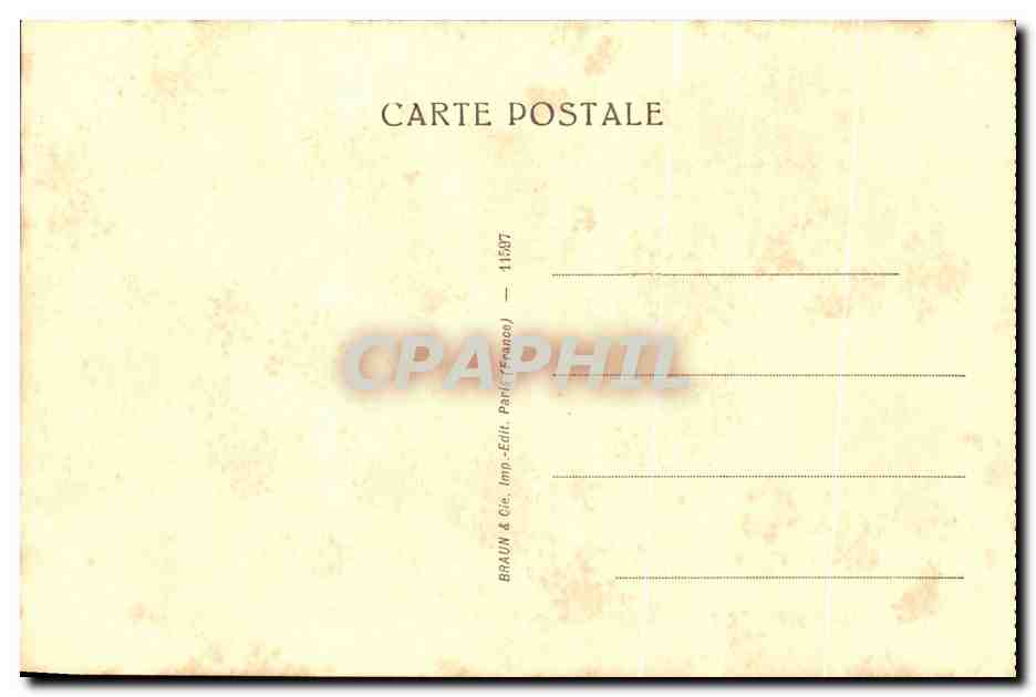 CPA Musee Du Louvre Saint Jean Baptiste — Rückseite