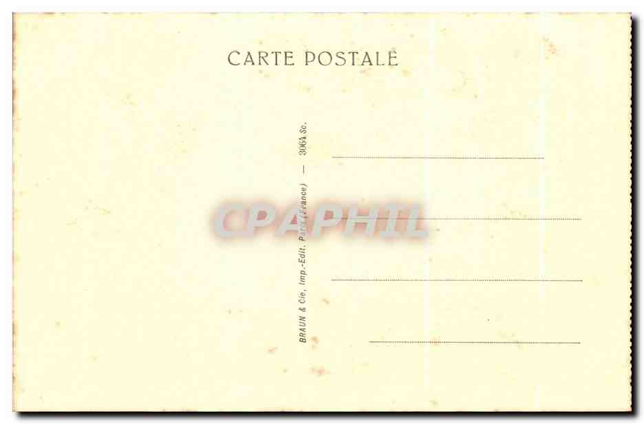 CPA Musee Du Louvre Tete Rampin  — Rückseite