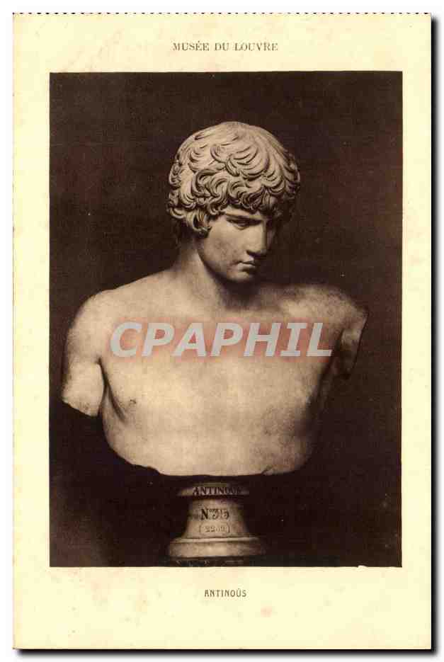 CPA Musee Du Louvre Antinous