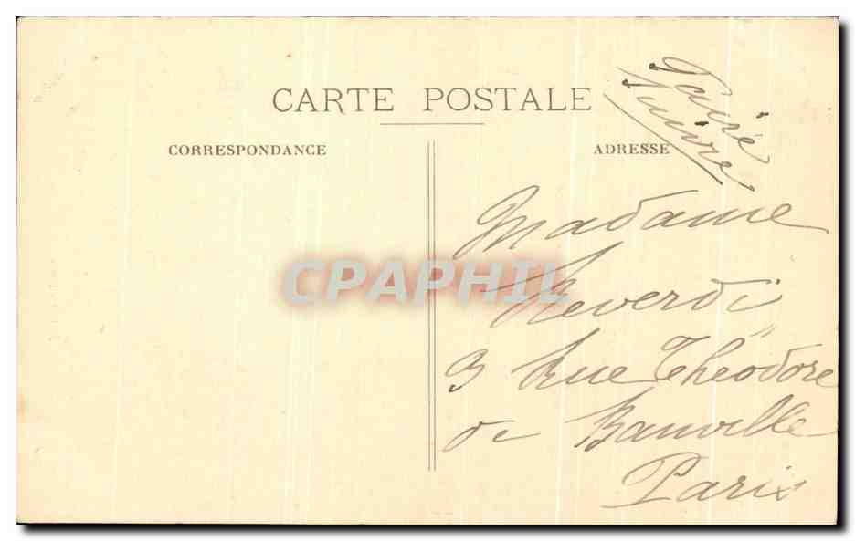 CPA Le Mont Saint Michel Le Calvaire et le Chatelet — Verso