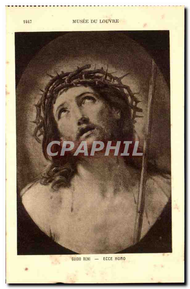 CPA Musee Du Louvre Guido Reni Ecce Homo
