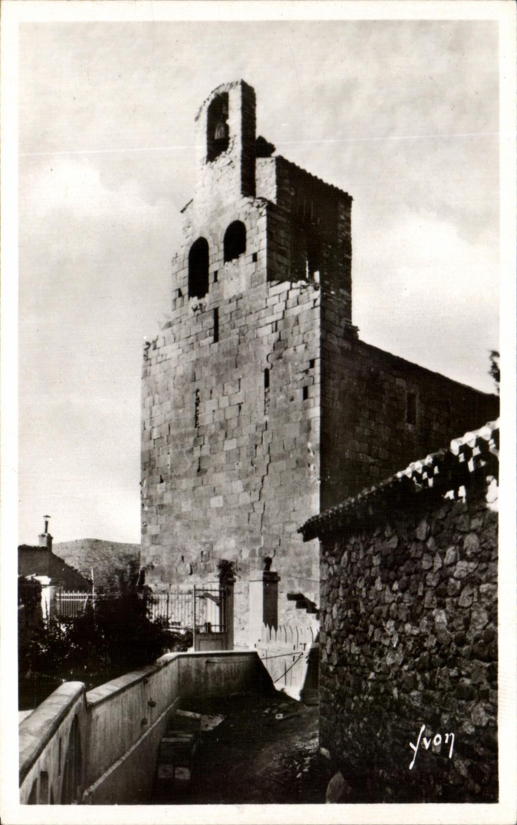 CPA Vernet Les Bains Eglise St Saturain