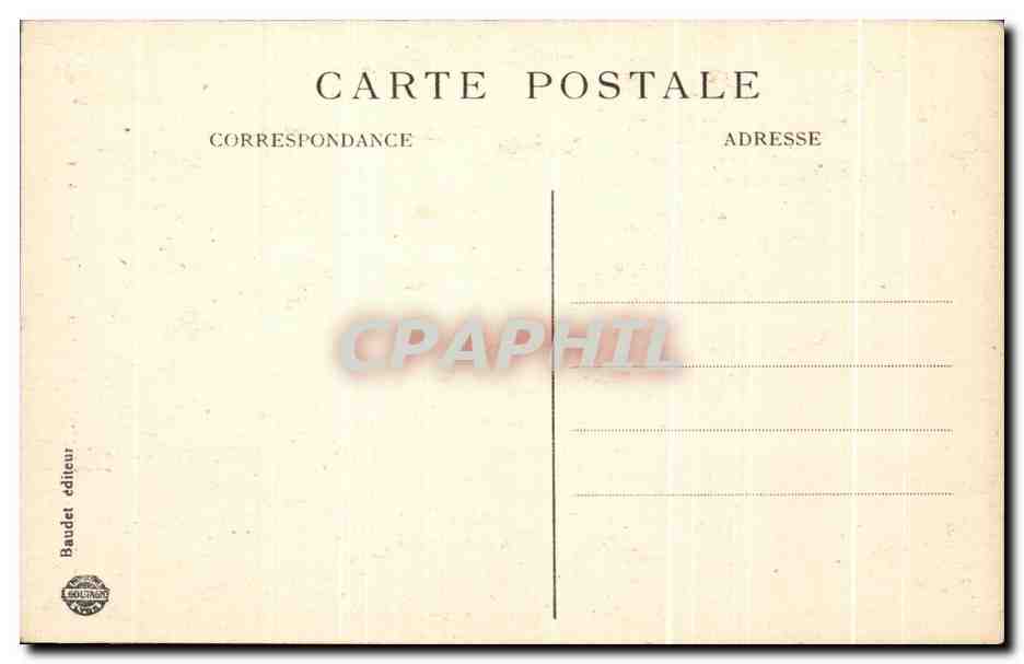 CPA Reims Eglise St Andre Le Christ Militaria  — Back