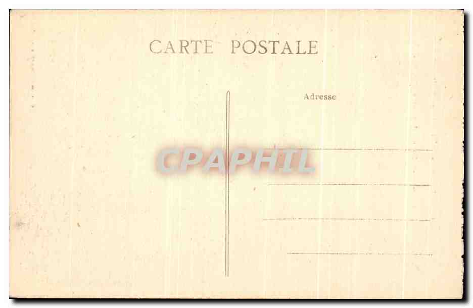 CPA Albert La Basilique ND De Brebieres Apres Les Premiers Bombardements Militaria  — Back