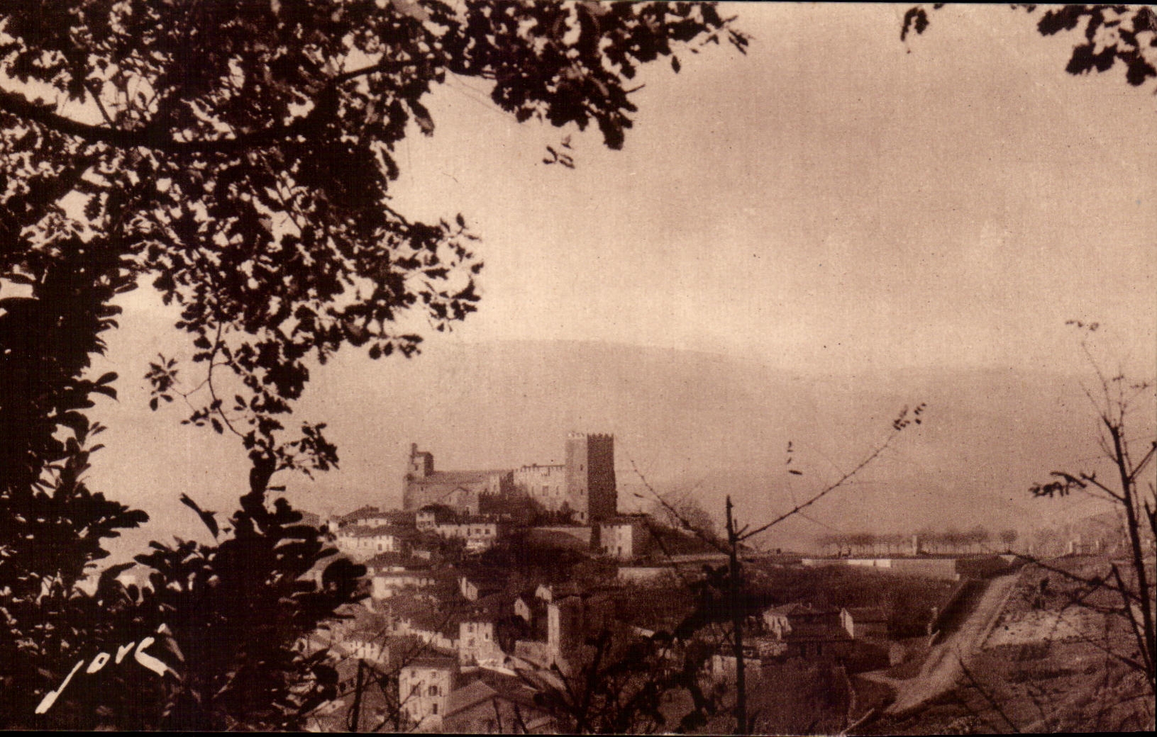 CPA Vernet Les Bains Le Vieux Vernet