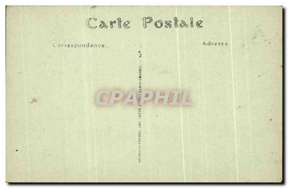 CPA La Pointe Du Raz Le Raz De Sein — Rückseite