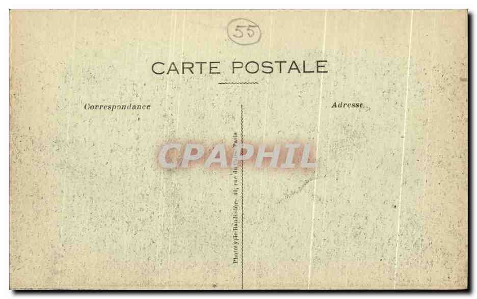 Bombarde ment de VERDUN — La Rue Mazel — Phot-Express — Vignes Paris 1014 — Achterkant