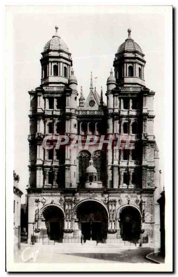 CPA Dijon Facade de l'Eglise St Michel