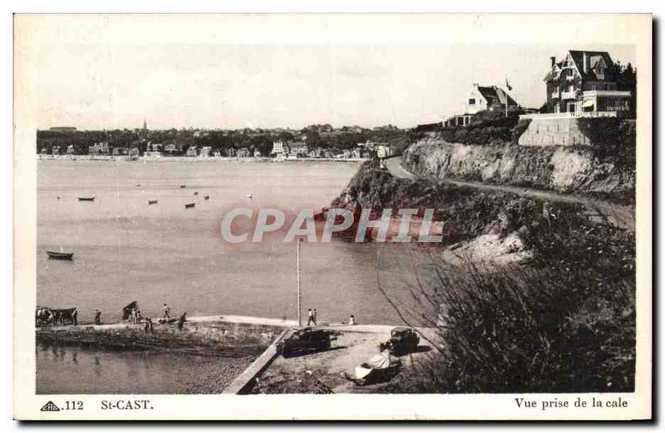 St-Cast — Vue prise de la cale — CH DES ARTS PHOTOBECANIEL - STRASBOURG