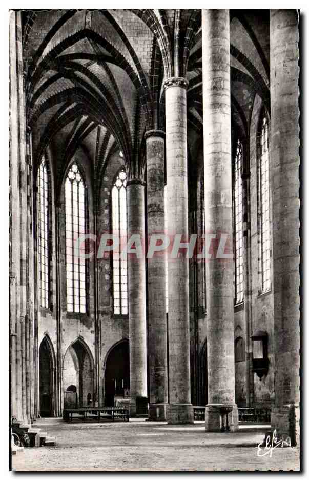 CPA Toulouse La Double Nef de l'Eglise des jacobins 