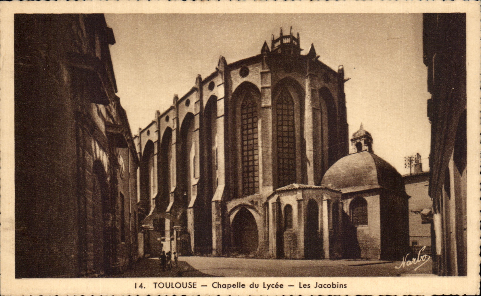 Toulouse — Chapelle du Lycée — Les Jacobins — Éditions Narbo