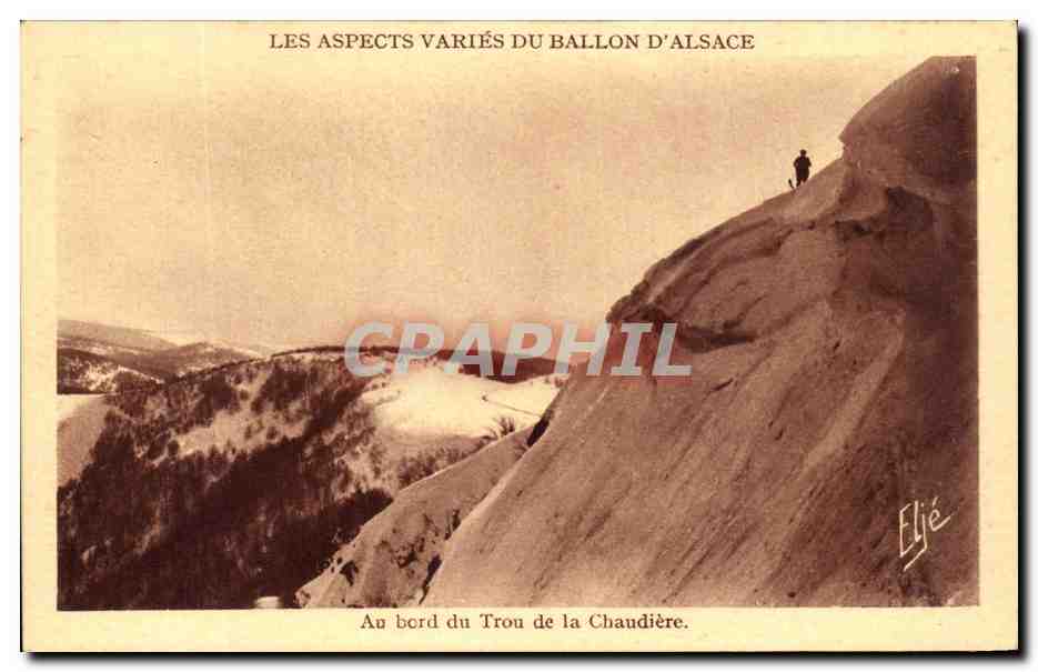 Les aspects variés du Ballon d'Alsace — Au bord du Trou de la Chaudière — Éditeur Eljé