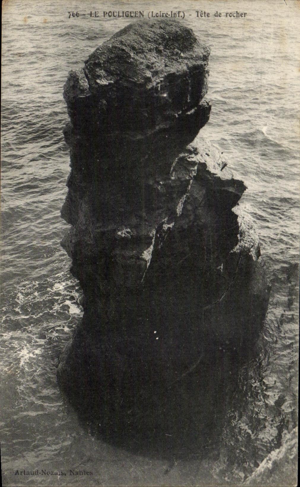 Le Pouligcen (Loire-Inf.) — Tête de rocher — Artaud-Nozaïs, Nantes