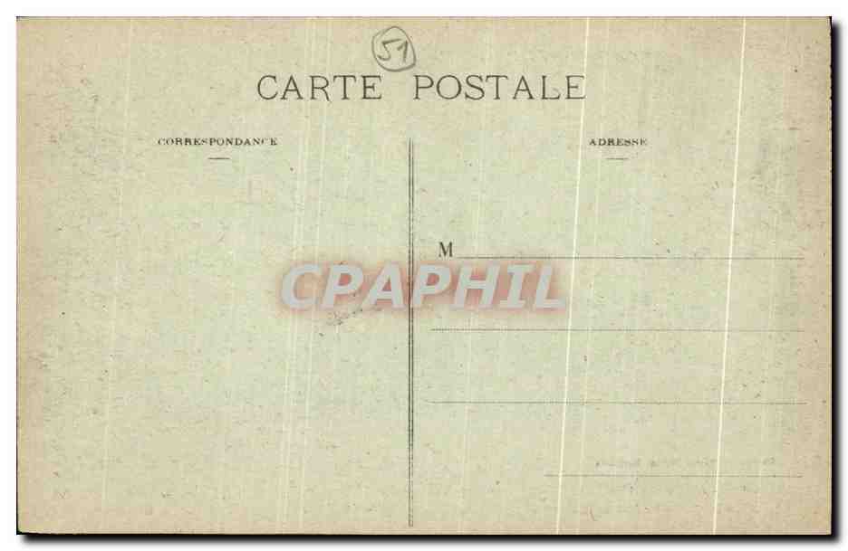 CPA Grande Guerre Betheny Bombardement De La Ligne De Laon a Reims Militaria  — Back