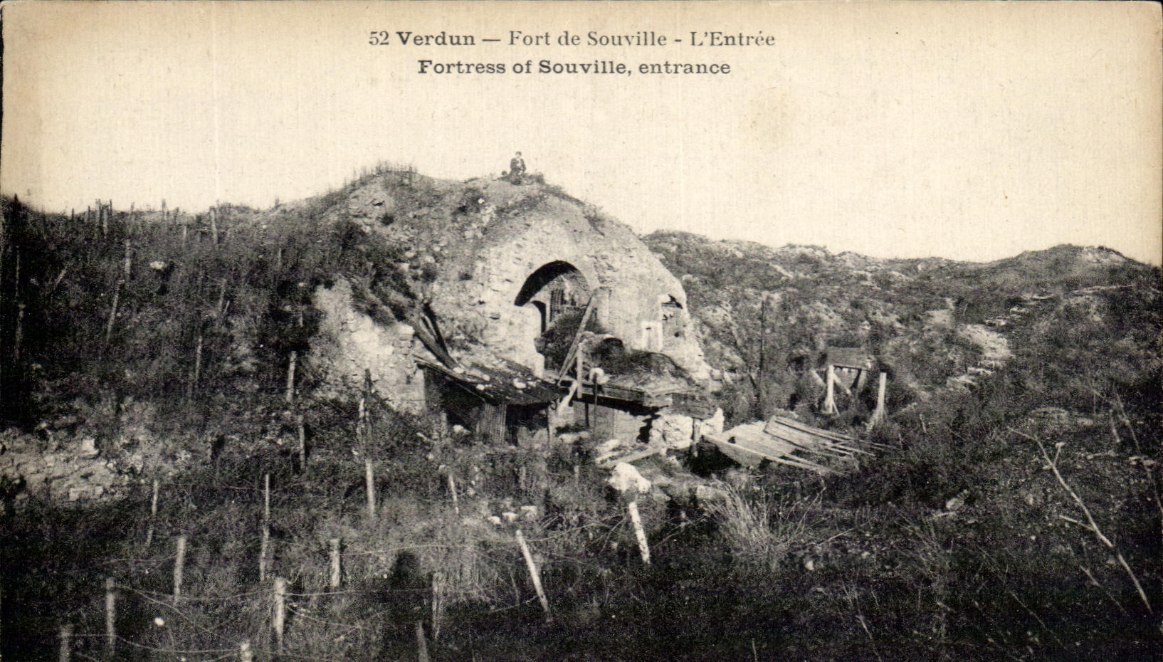 Fort de Souville — L'Entrée — Verdun