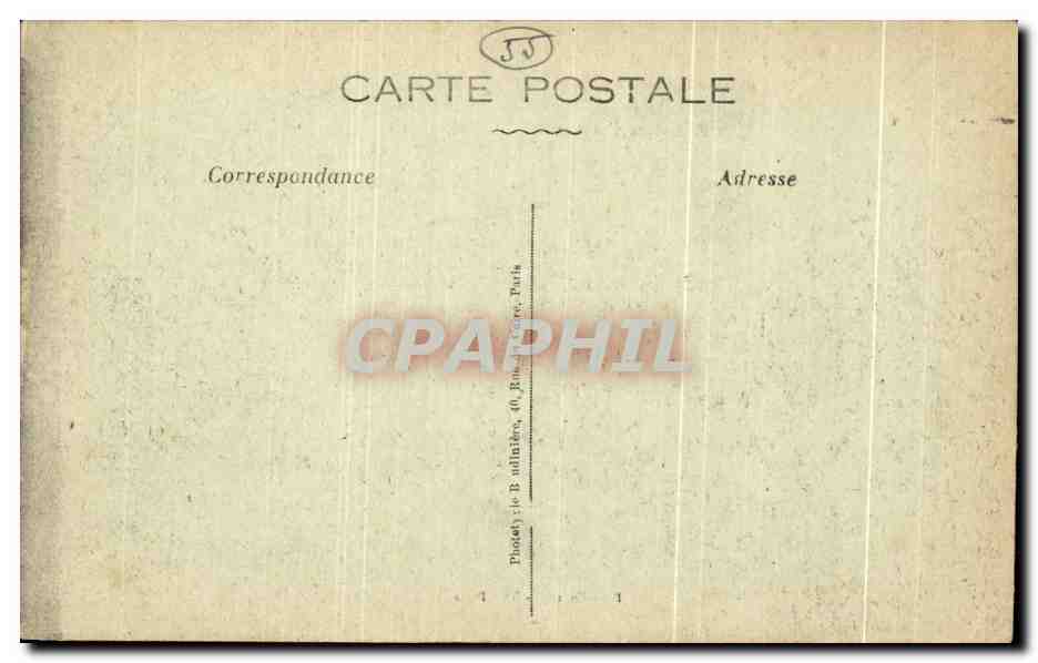 Verdun — Bombardement de Verdun, rue détruite — Photo Express, Paris, n°1015 — Verso