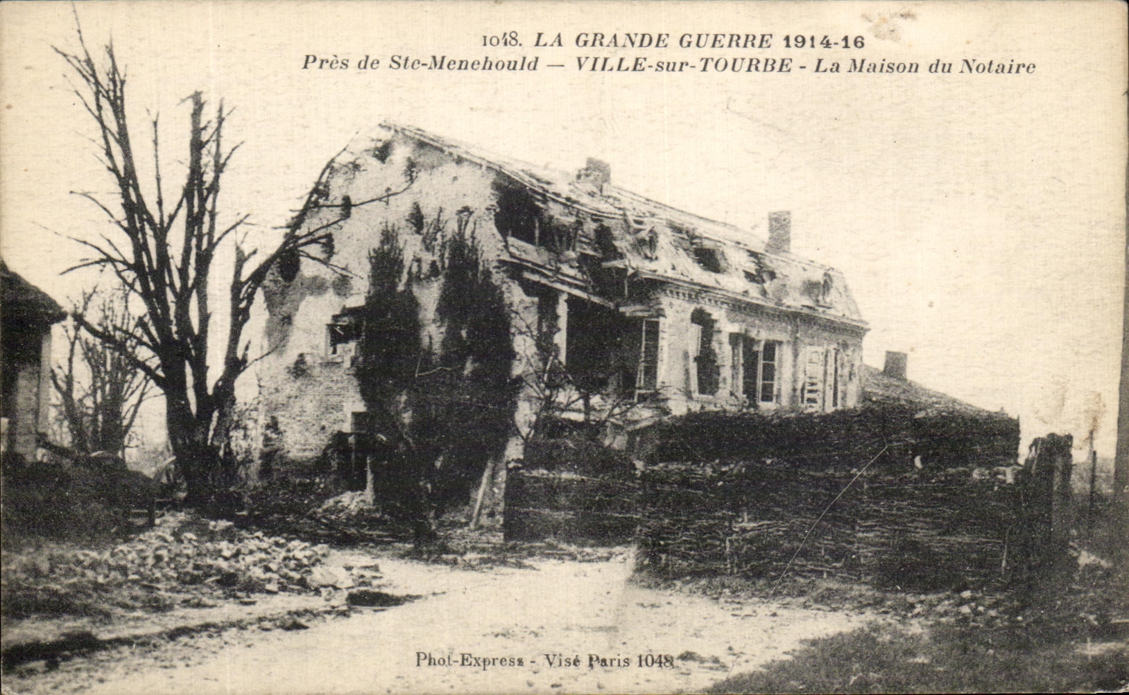 Près de Ste-Menehould — La Maison du Notaire — Phot-Express — Visé Paris 1048