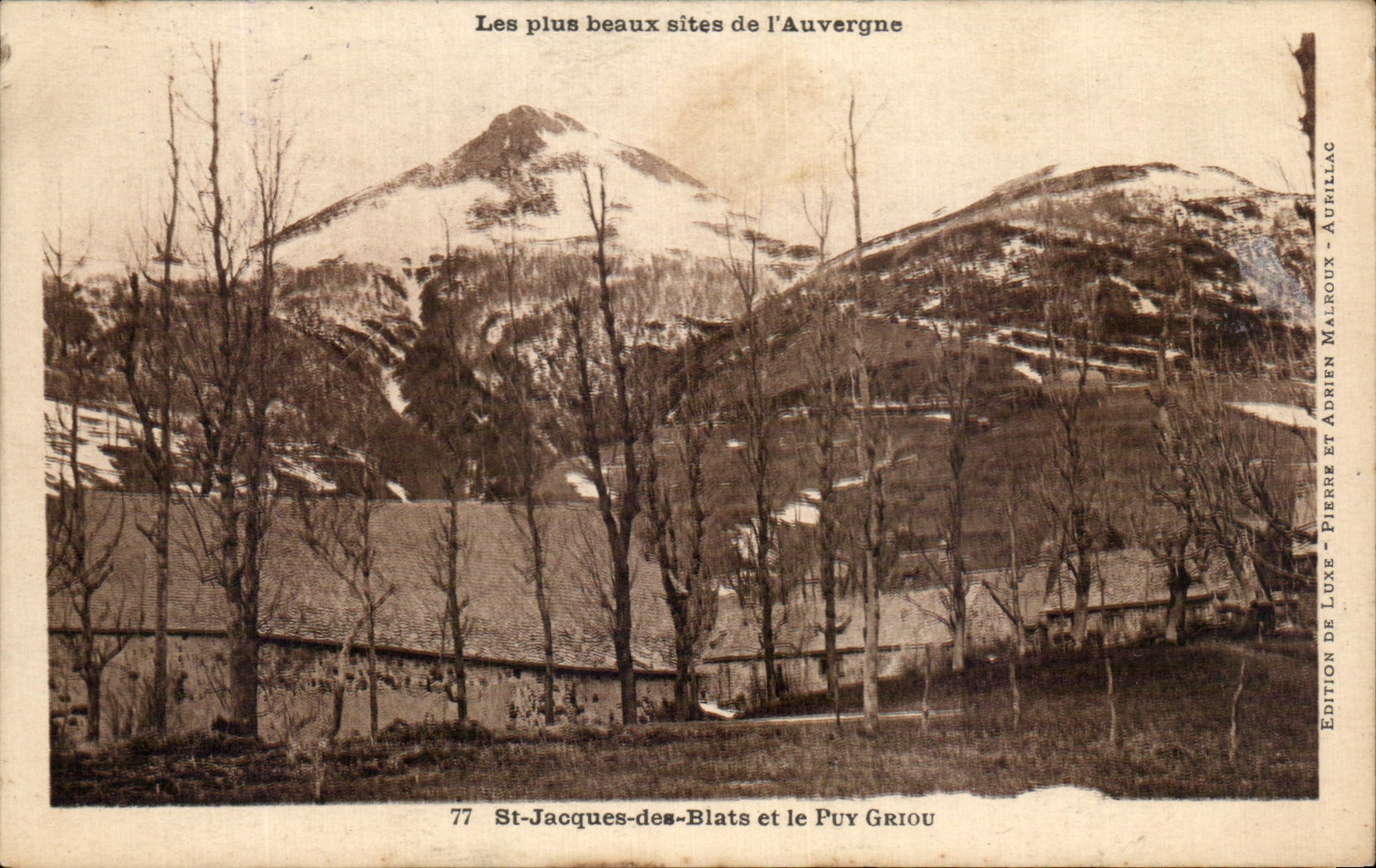 CPA St Jacques des Blats et le Puy Griou