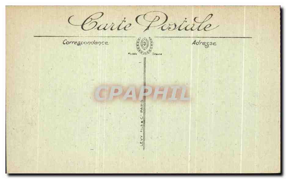CPA La Grande Guerre Carency La Rue de I'Eglise Montevrain  — Rückseite