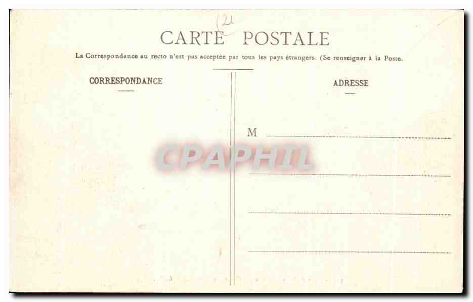 Château de Bessey-les-Citeaux — Côte-d'Or — L. V., édit. n° 324 — Rückseite