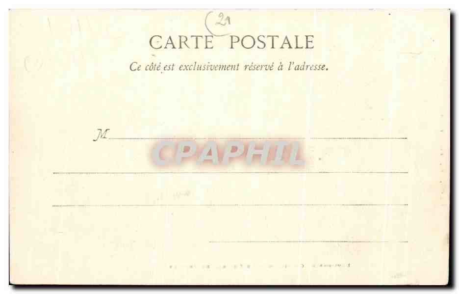 CPA Environs de Chatillon Le Chateau De Chancey — Rückseite