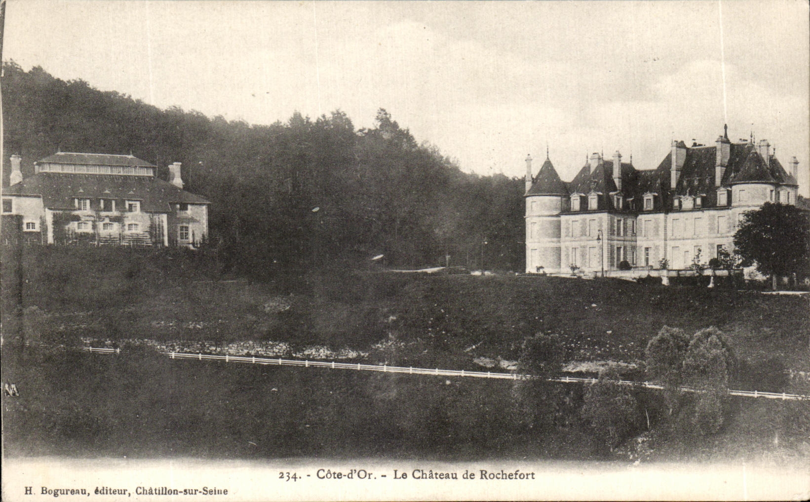 CPA Cote d'Or Le Chateau de Rochefort
