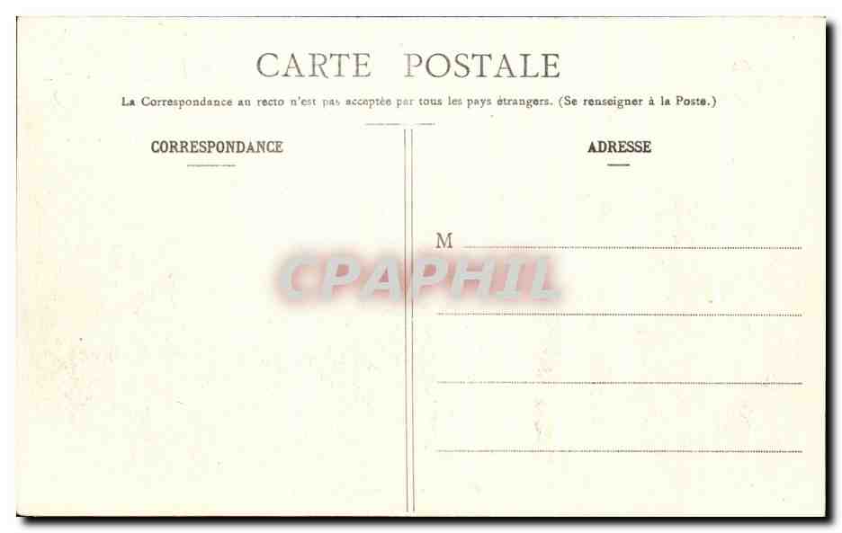 CPA Cote d'Or Le Chateau de Rochefort — Rückseite