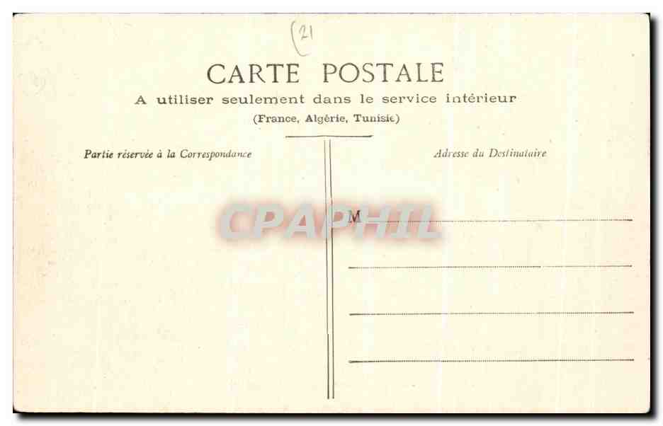 Château de Verrey-s-Salmaise — Façade Nord — L. V., édit. — Rückseite