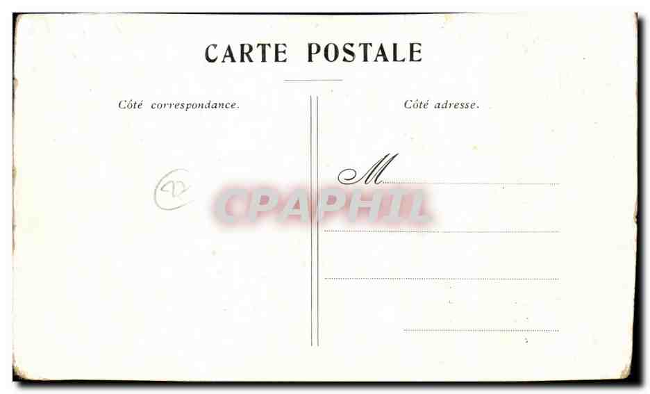 CPA Chateau d'Acquigny — Reverso