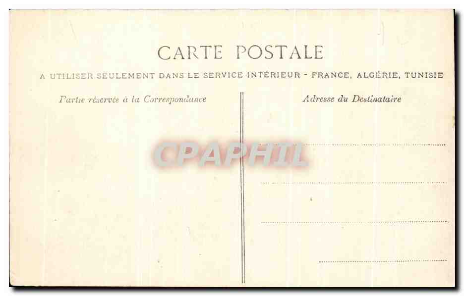 CPA Chateaudun Le Chateau Vue prise en aval du Loir — Verso