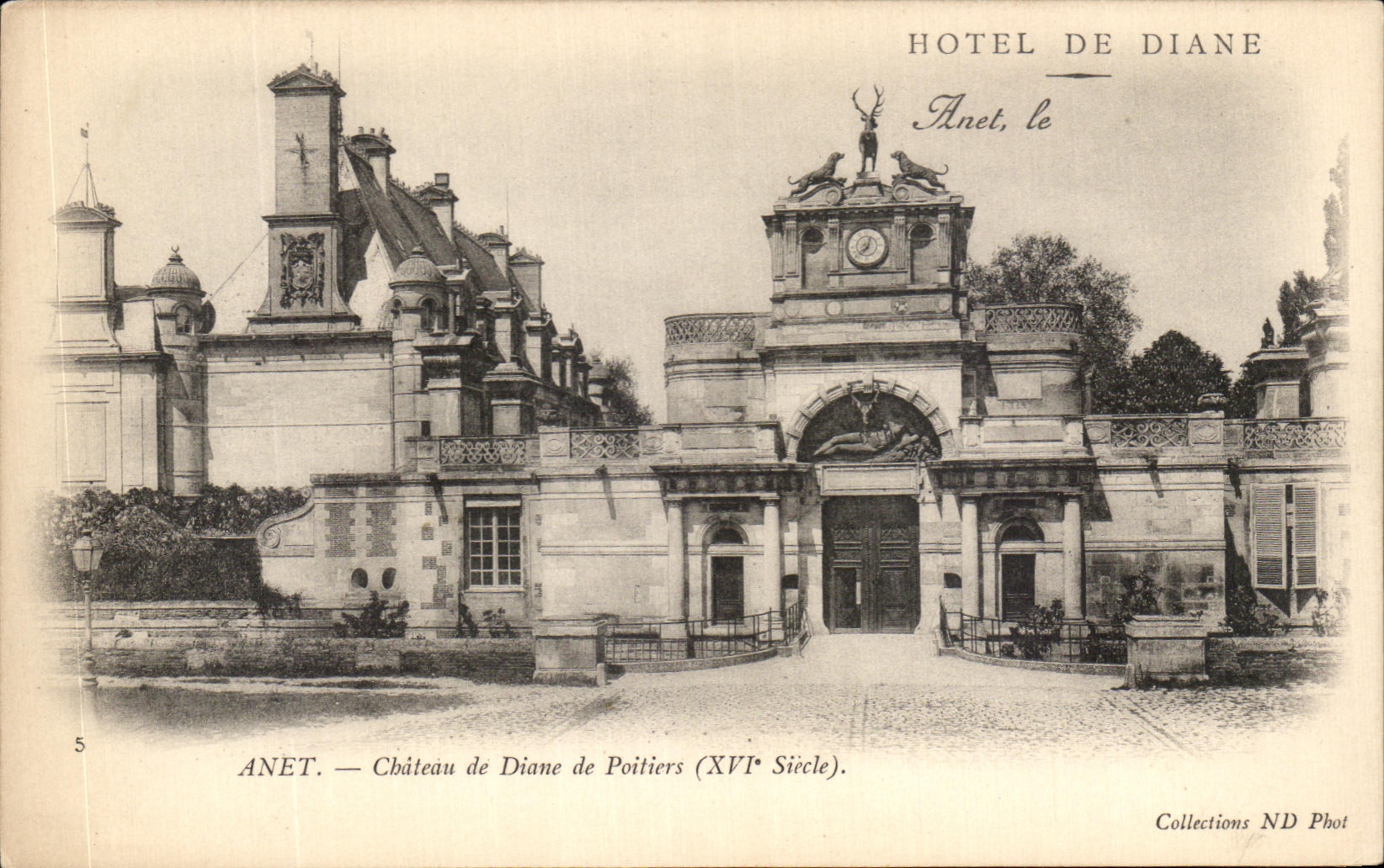 CPA Anet Chateau De Diane De Poitiers