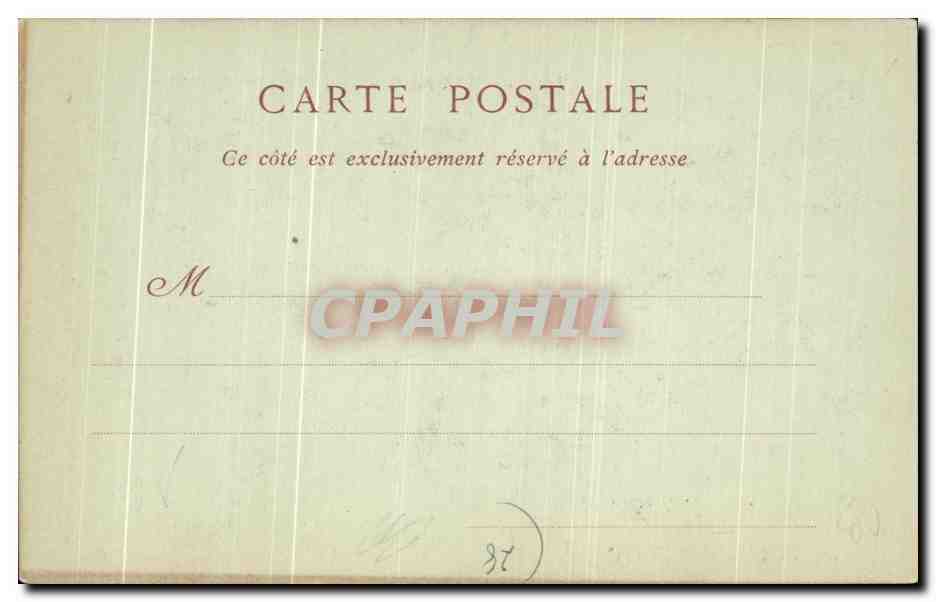 CPA Anet Chateau De Diane De Poitiers — Rückseite