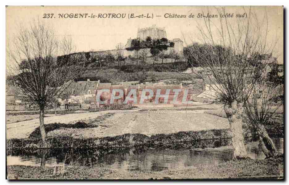 Nogent-le-Rotrou (E.-et-L.) — Schloss St-Jean (Südseite)