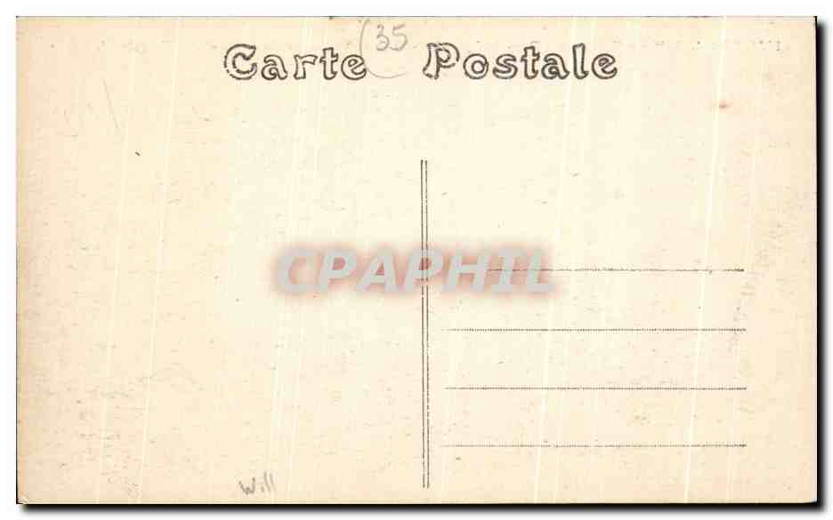 Château des Ducs de Trémoille — La Tour Saint-Laurent, le Châtelet et la Tour des Archives — A. Lamiré, Editeur, Rennes — Back