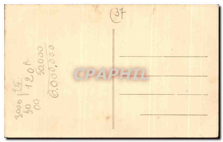 CPA Restes Du Chateau Feondal De Cinq Mars  — Rückseite