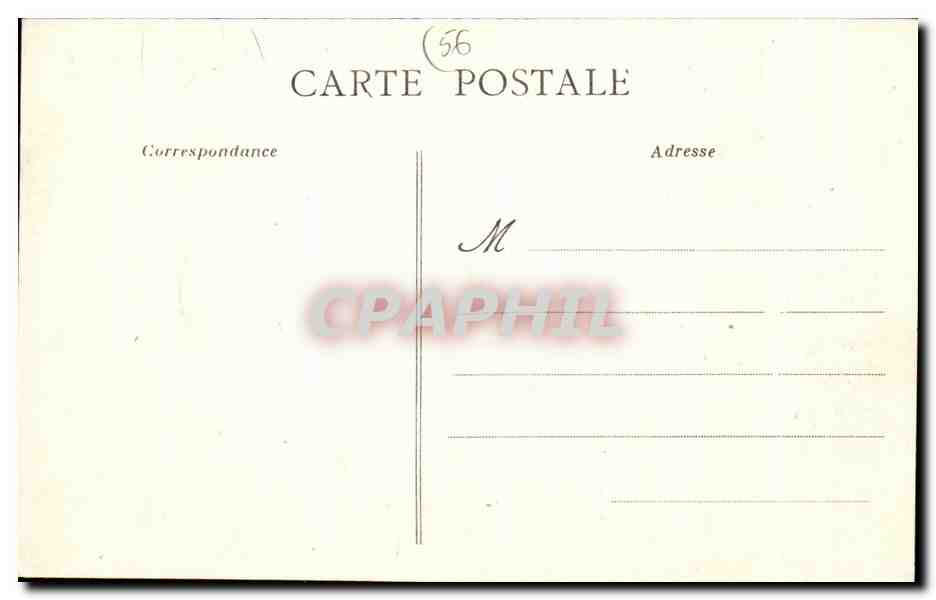Josselin — Vue d'ensemble du Château appartenant à l'illustre Maison de Rohan — n°13 — Rückseite