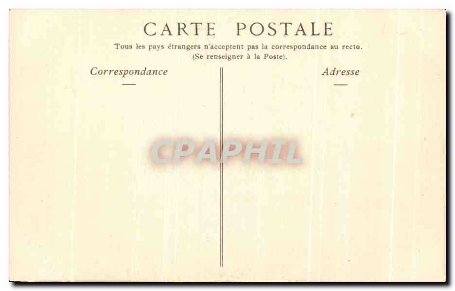 CPA Langeais Porte d'Entree Du Chateau — Rückseite