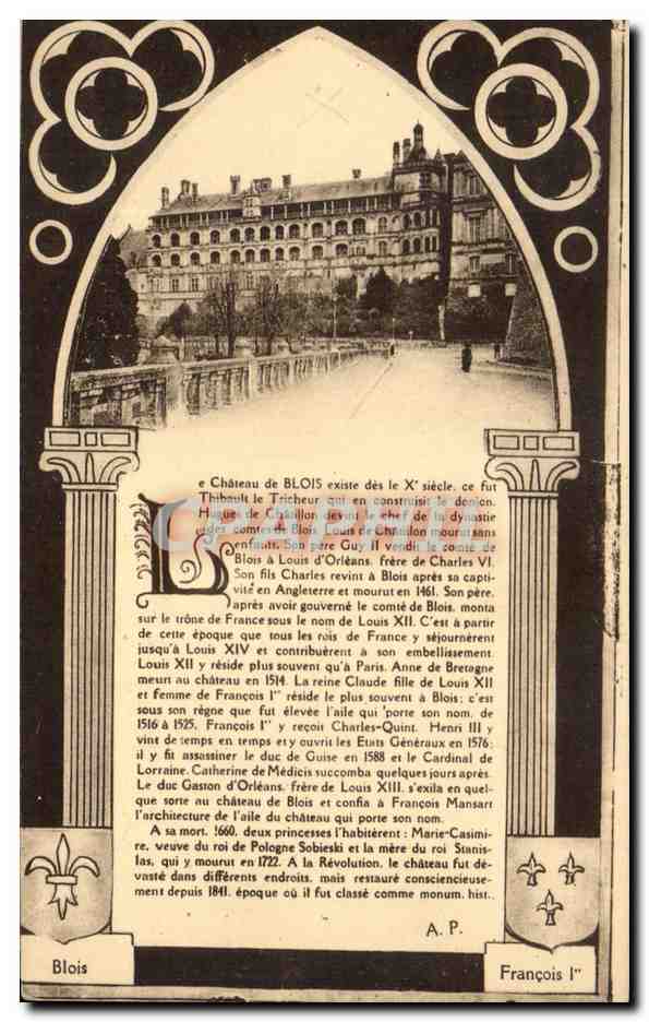 CPA Le Chateau De Blois