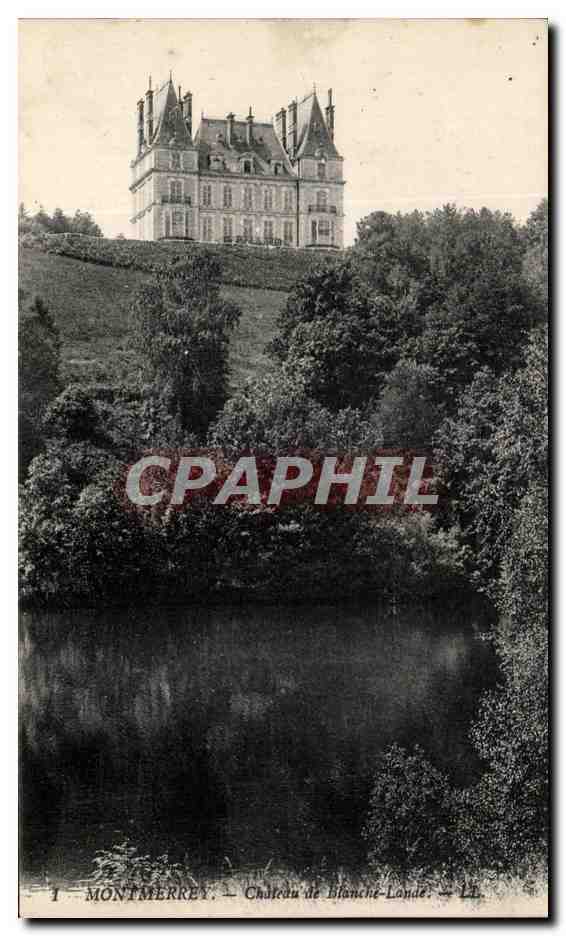CPA Montmerrey Chateau de Blanche Lande
