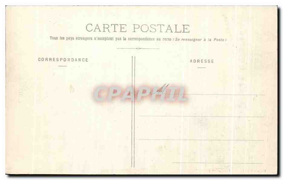 Seigneurie des Mesnuls, Kanton Montfort-l'Amaury (S.-et-O.) — Frontalansicht — Edition Bernard, Montfort-l'Amaury — Rückseite
