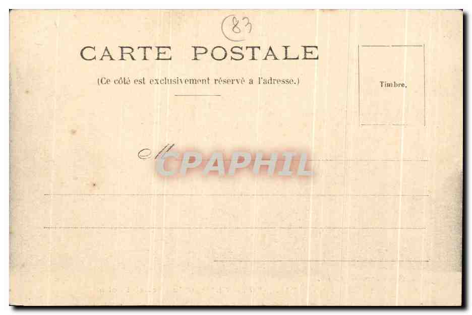 CPA Manteau Tamaris Chateau De Michel Pacha — Rückseite