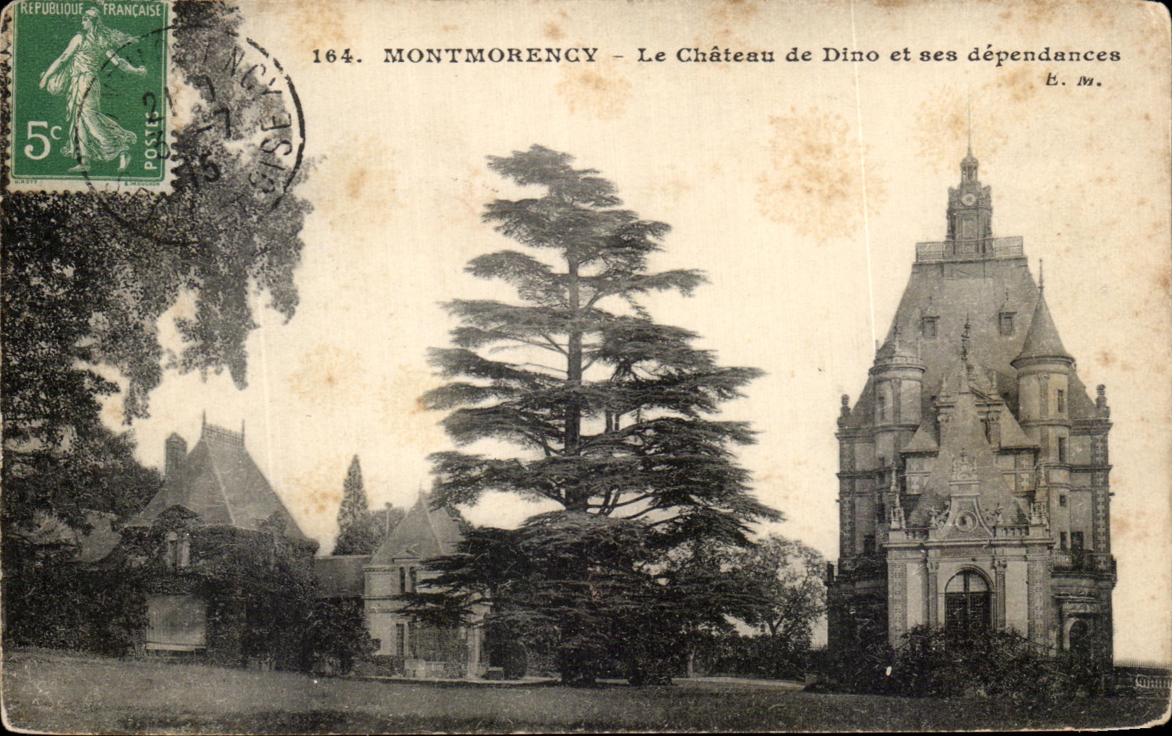 Montmorency — Le Château de Dino et ses dépendances — E. M.