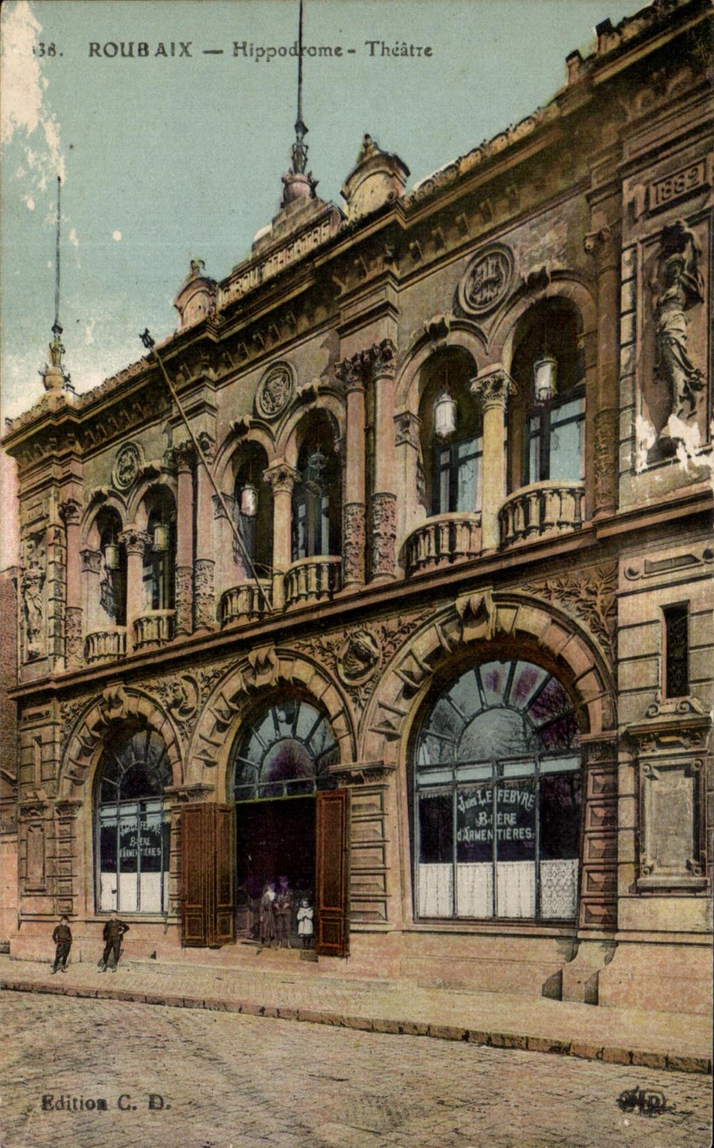 CPA Roubaix Hippodrome Theatre
