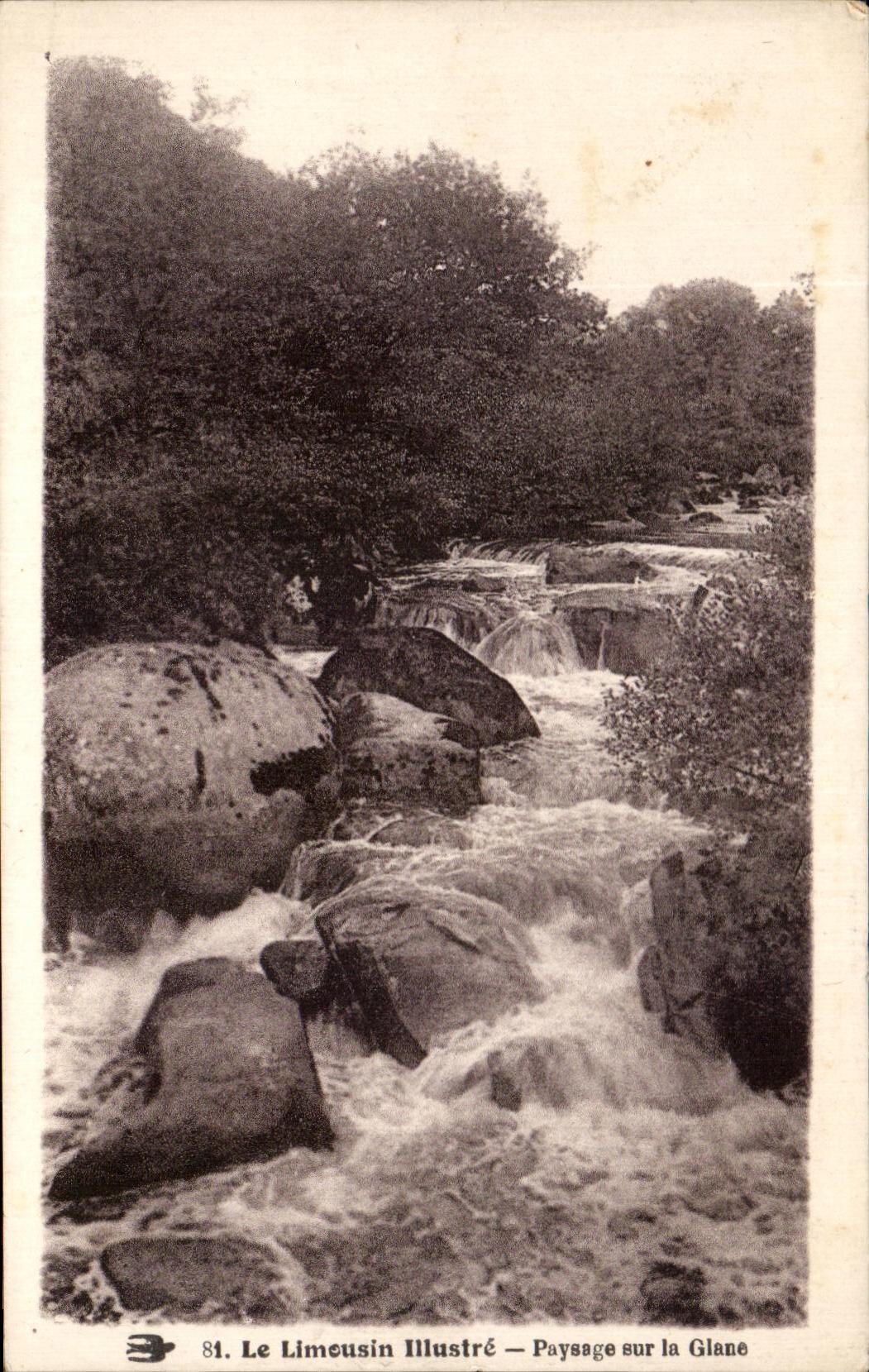 CPA Le Limousin Illustre Paysage sur la Glane
