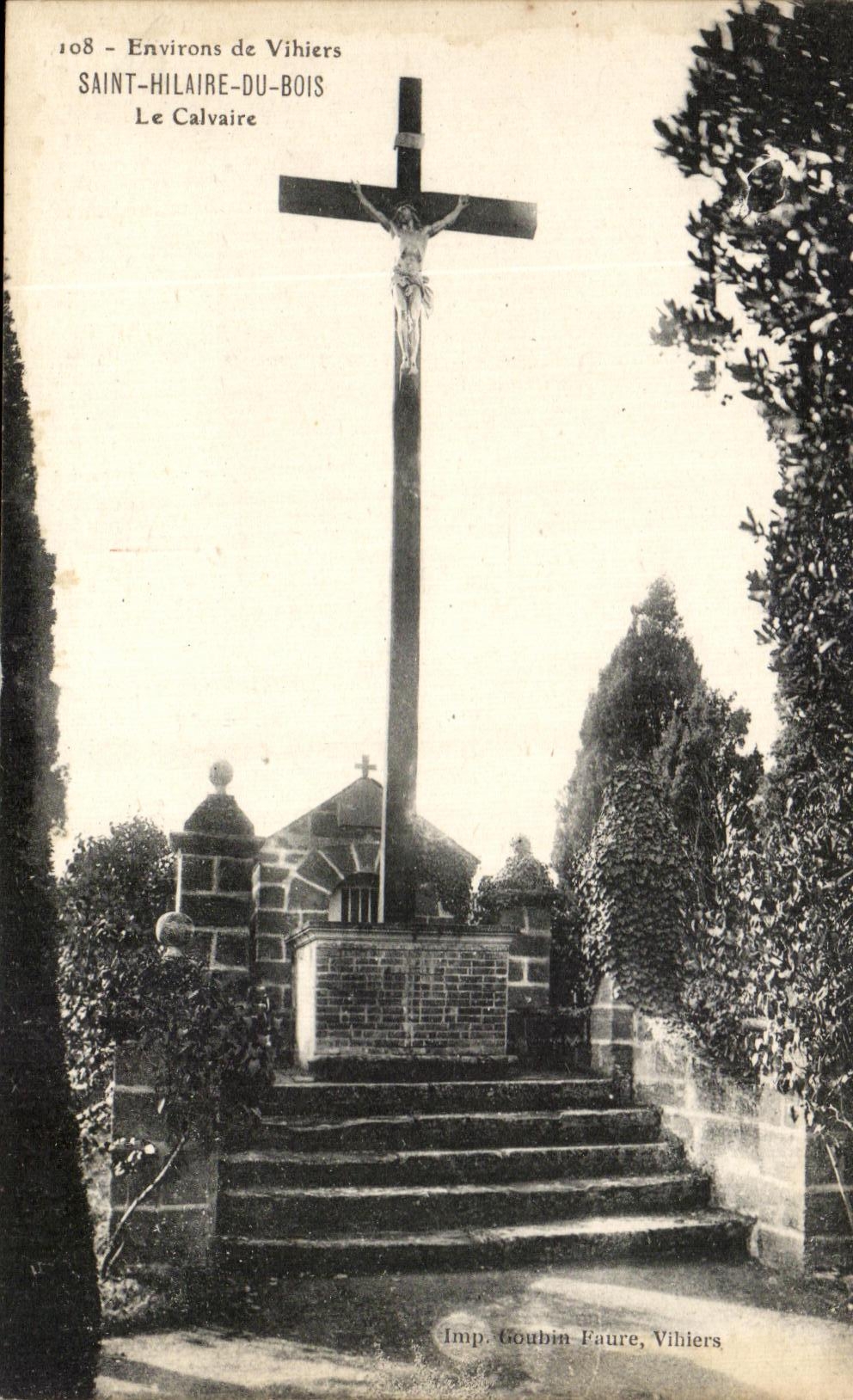 CPA Environs de Vihiers Saint Hilaire du Bois Le Calvaire