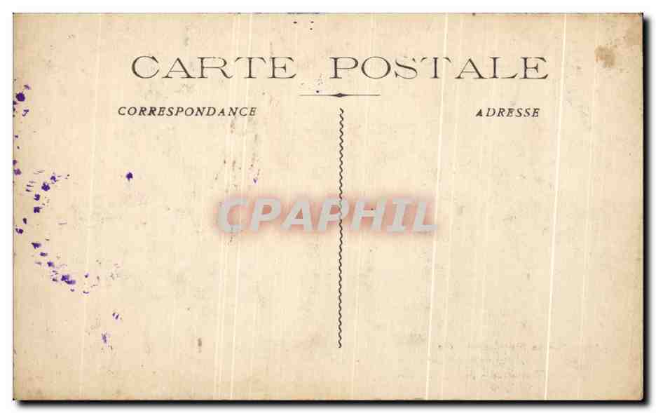 CPA Cannes St Honnorat Entree de L'Abbaye — Rückseite