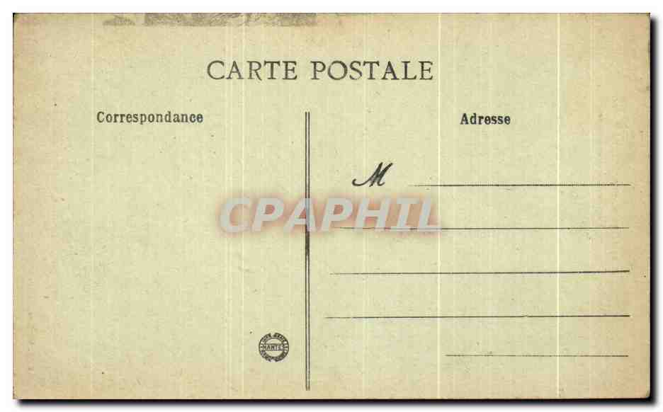 CPA Cannes St Honnorat Eglise et le Vieux Cloitre — Verso